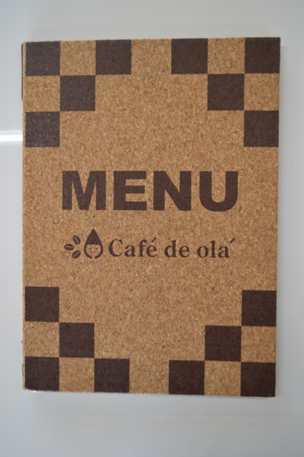 酒田米菓のカフェ・デ・オラ（Cafe de ola）のメニュー1