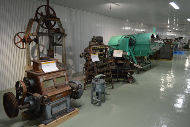 酒田米菓工場（おらんだせんべいファクトリ）の展示4-5