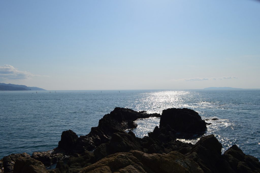 鼠ヶ関_灯台からの景色