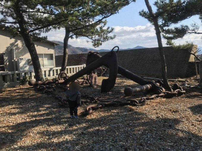 鼠ヶ関_厳島神社のいかり