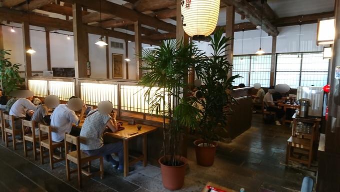 石臼十割そば 森久_店内1