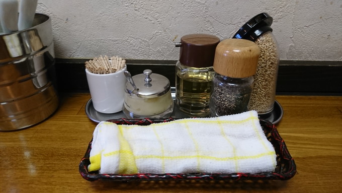 ラーメンたまや_調味料