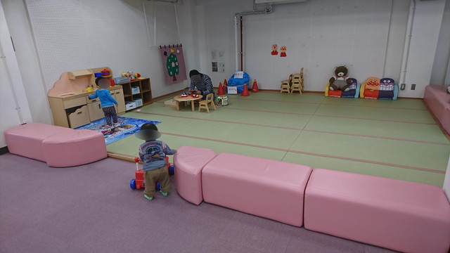 やまぎんこども館4階の乳幼児の部屋の様子5