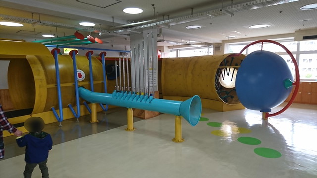 やまぎんこども館2階のわいわいトンネル1