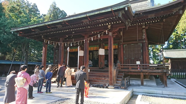 上杉神社（松が岬公園）の本堂2