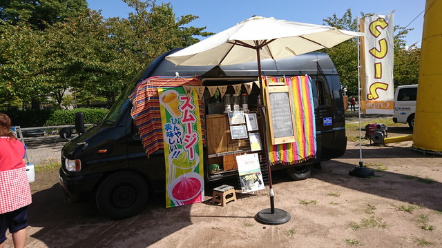 やまがた馬まつりの売店(飲食)の様子2