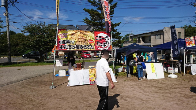 やまがた馬まつりの売店(飲食)の様子6