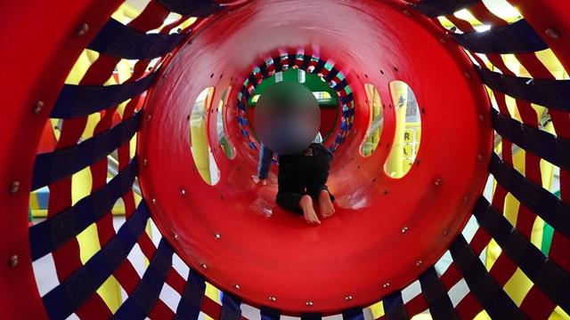 新庄市わらすこひろば遊びのひろばの大型遊具3