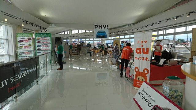 トヨペットのサンサンフェスティバル室内の全体図