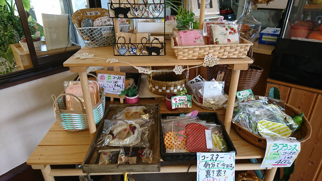 ハタケカフェ(HATAKE CAFE)の小物販売