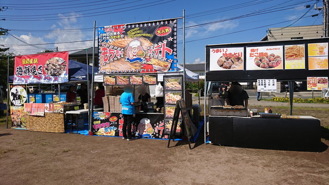 やまがた馬まつりの売店(飲食)の様子4