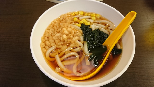焼肉専科牛力のキッズメニューのうどん