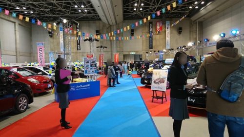 ビッグウィング新車中古車商談会(ネッツトヨタ)_会場の様子1