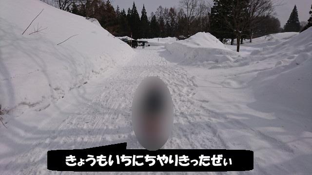 少年自然の家でチューブすべり-帰り道の様子1[1]