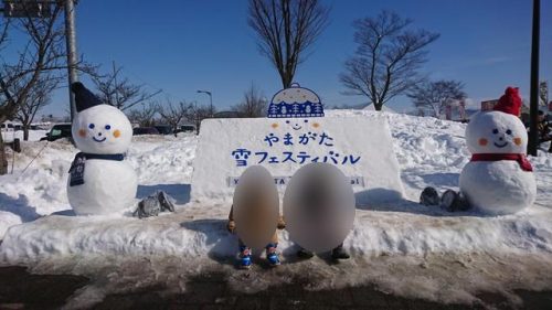 やまがた雪フェスティバルの撮影スポット