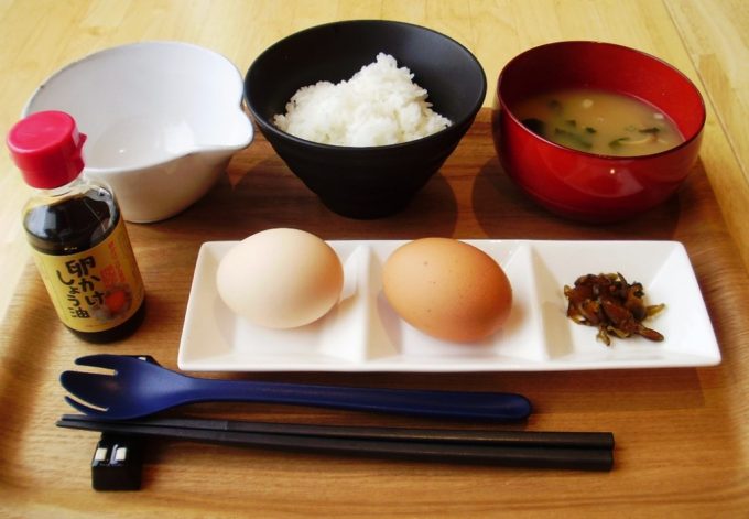 たまごの国いではこっこ-ランチメニュー-たまごかけご飯