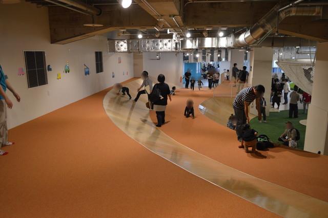 めんごりあ-３さい～ひろば-ネット遊具全景-左