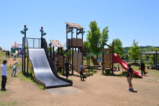 最上川ふるさと総合公園-大型遊具1