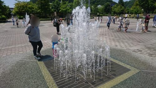 道の駅天童温泉-ふんすいひろば2