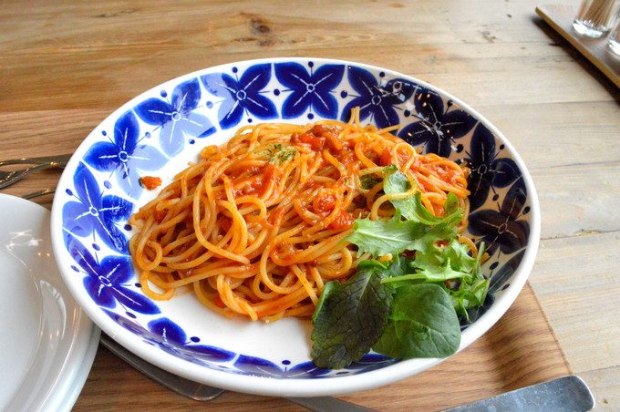 八木山動物園-ふれあいの丘-グーグーテラス-和牛ボロネーゼパスタ