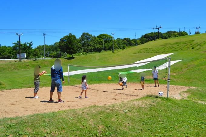 蔵王猿倉-みんなの広場-ビーチバレー