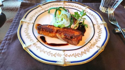 ルシエルブルー-ランチ-本日のお肉料理1