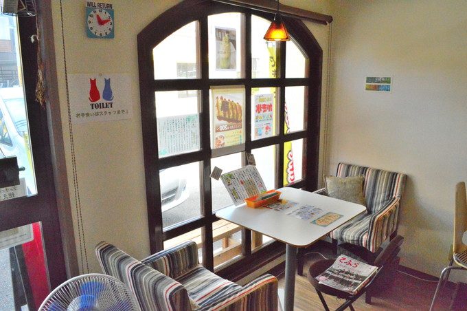 どんどん焼きカフェ-カシワヤ-店内の様子4