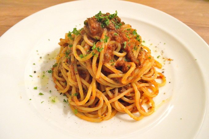 ふたばカフェ-ディナー-パスタ1