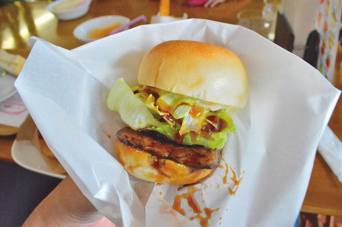 ハンズバーガー-戦利品-テリヤキバーガー