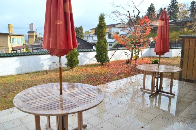 山形プリン-お店の様子-テラス席