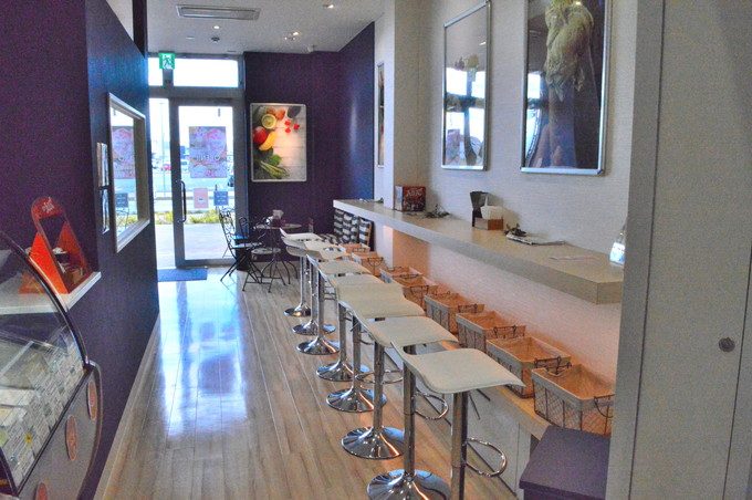 ジェラートピノロッソ-店内の様子1