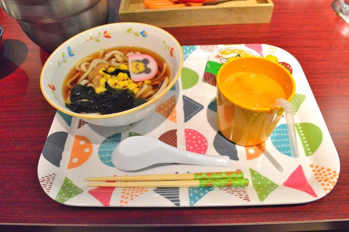 メヒコ-フラミンゴ館-注文-キッズうどん