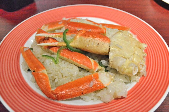 メヒコ-フラミンゴ館-注文-伝統のカニピラフ1