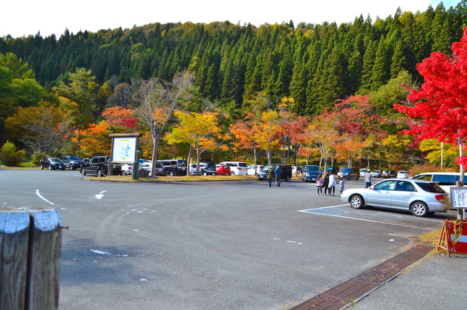 山形県民の森-紅葉もみじまつり-駐車場