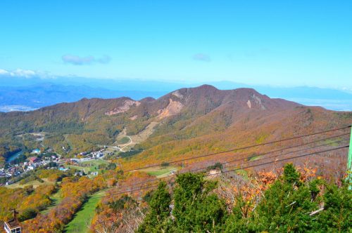 蔵王の紅葉-蔵王中央ロープウェイ-鳥兜山展望台5