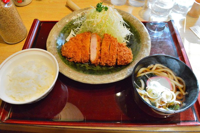 とんかつ竹亭-ロースかつ定食1