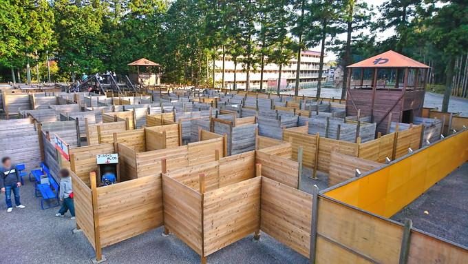 日光巨大迷路パラディアム-階段上からの様子3