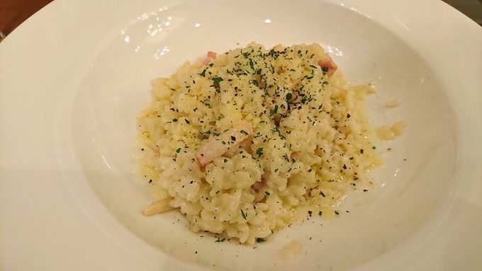 菜園ブッフェピソリーノ-注文-クリームリゾットボスカイオーラ