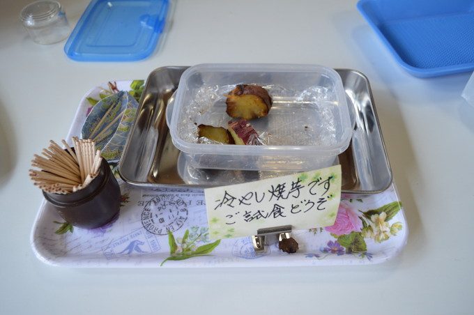 やきいもや-紅はるか-試食