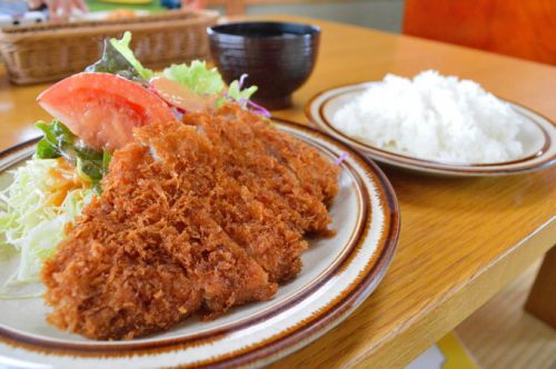 レストラン-デラシネ-注文-ロースカツセット2