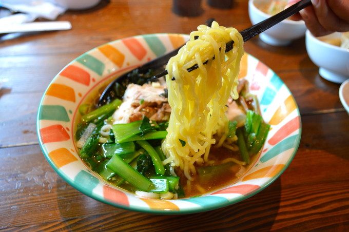 中華美食屋-注文-しょうゆラーメン2