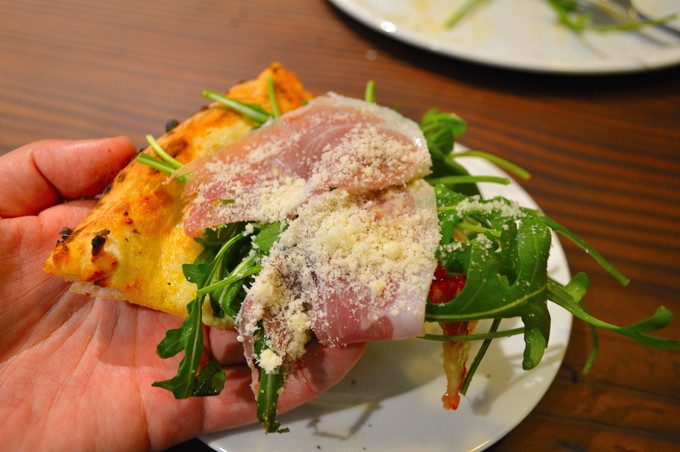 フラム-ランチメニュー-ピザＬ-生ハムとルッコラ