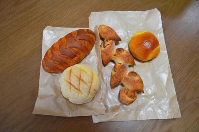 takeda-bakery-購入したパン
