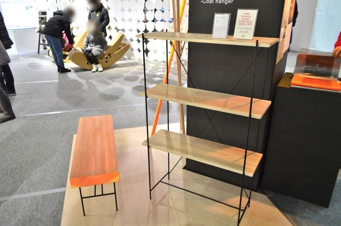 芸工大-卒展-プロダクトデザイン-光る木製家具1
