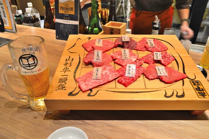 山牛-山形店-メニュー-山形牛一頭盛2