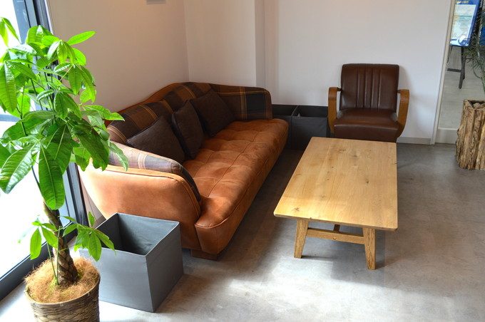 アンドマークカフェ-店内の様子-ソファー席