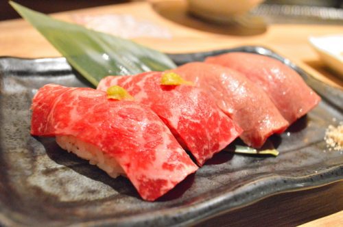 山牛-山形店-メニュー-山形牛握り