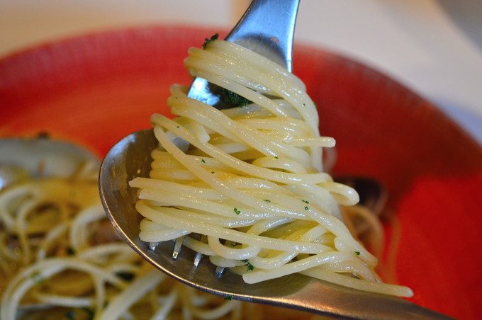 イルブル(IL BLU)-ランチセット-パスタ-北海道産浅利のボンゴレビアンゴ3