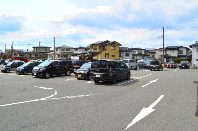 アンドマークカフェ-駐車場