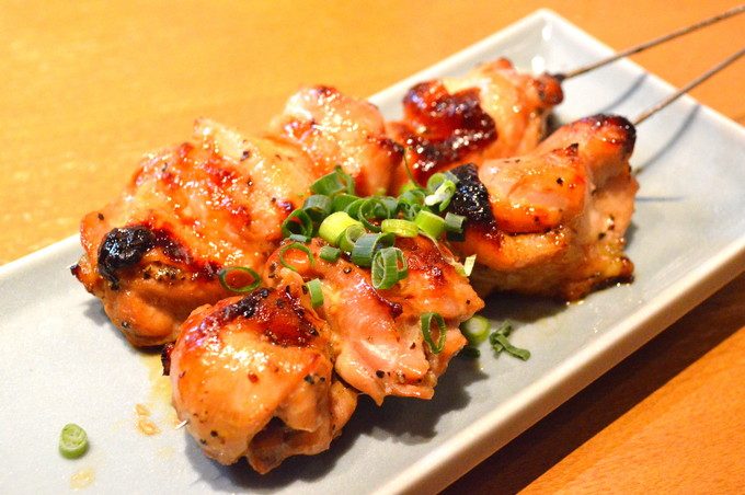 北海道レストラン-別邸嶋北店-メニュー-鶏ももかしわ串